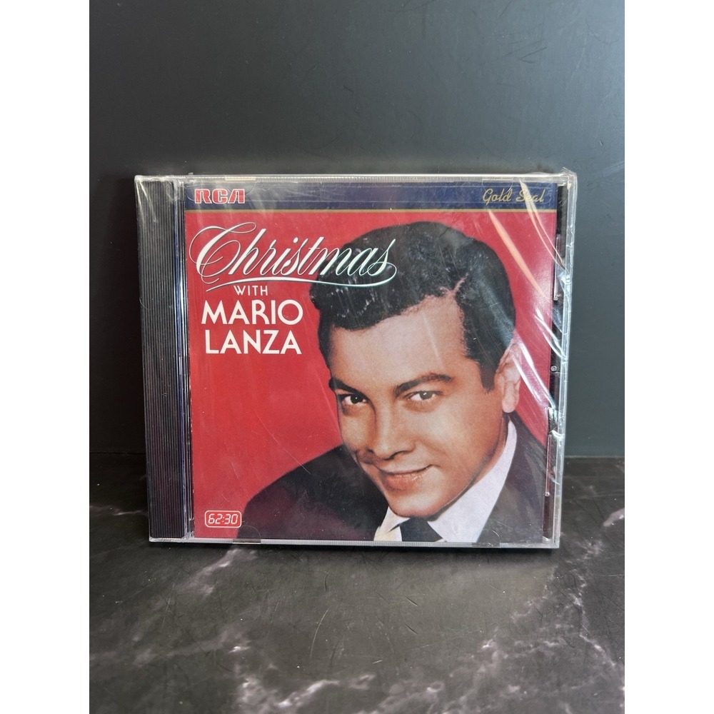 Christmas With Mario Lanza - Music CD - Mario Lanza - ‎ 1987-09-15 RCA Gold Seal